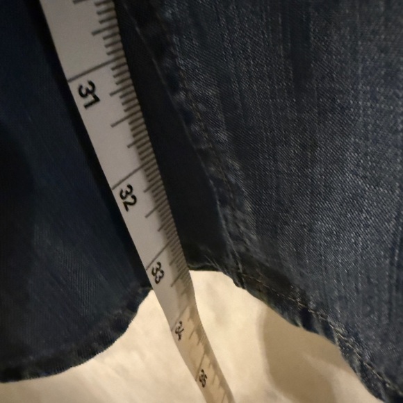 Anthropologie Cloth & Stone Chambray Shirt dress size S - Picture 7 of 12